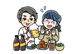 bear withのイラスト